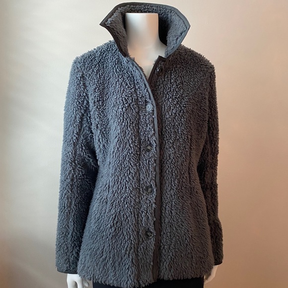 Patagonia heavy fleece Sherpa woman’s jacket/blazer - Picture 2 of 9